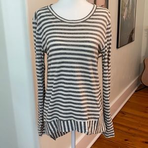 Cabi Striped Long Sleeve Tee